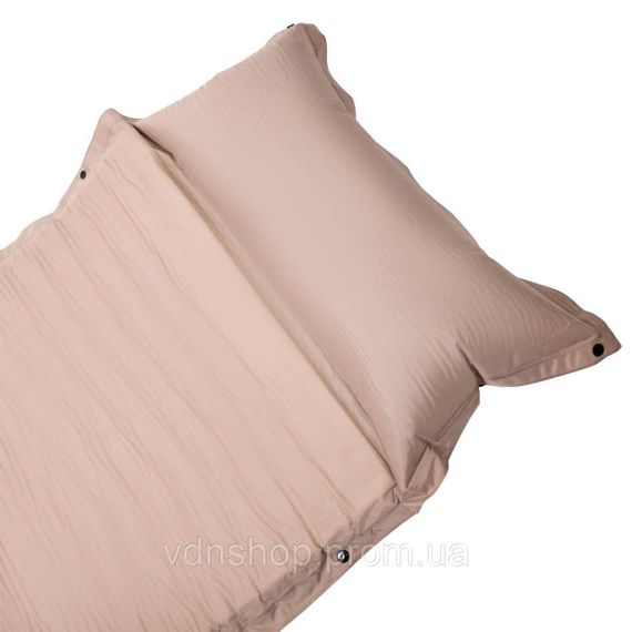 Матрац у намет 175х65х4 см матрац похідний туристичний з надувним підголівником Бежевий SJ-0028-3 | Зображення 5