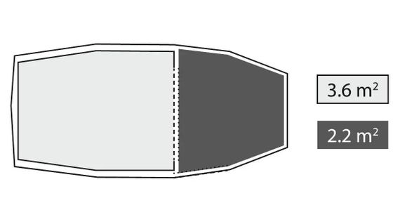Намет тримісний Robens Sage 3 Pro (130401) | Зображення 1