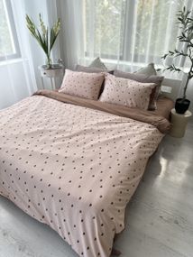 Постельное белье евро Dushka Home Муслин 41039 200х220 см