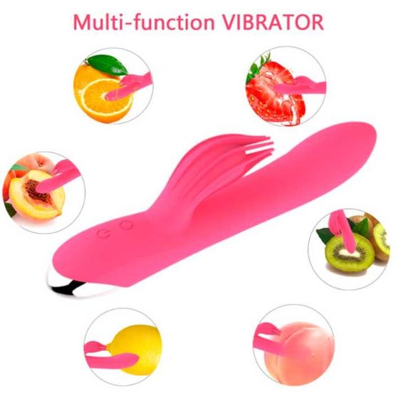 Вибратор кролик для точки G и клитора Mr. Rabbit фуксия | Зображення 2