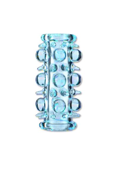 Насадка на пенис Stretchy Sleeve Blue sexstyle