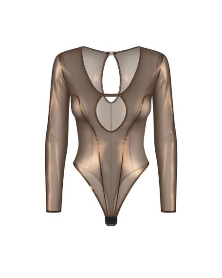 Боди Obsessive Soranna long-sleeved teddy 2XL/3XL Sex Aura | Зображення 3