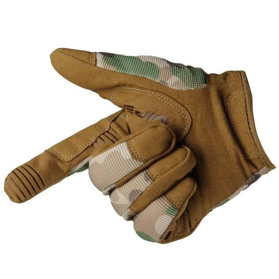 Перчатки Mechanix Protect закрытые Мультикам,полнопалые штурмовые армейские перчатки L | Зображення 1