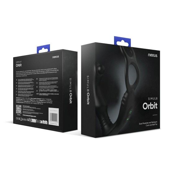 Стимулятор простаты Nexus SIMUL8 Orbit Edition с эрекционным кольцом sexstyle | Зображення 4
