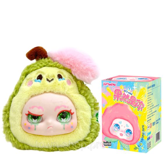 Коллекционная мягкая игрушка с кольцом POP TOP Kimmon - Забавные фрукты