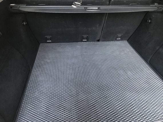 Килимок багажника (EVA, поліуретановий, чорний) для Mercedes ML W164 | Зображення 2