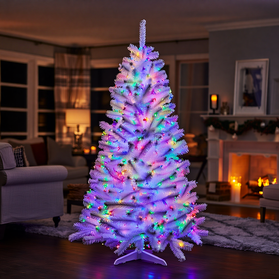 Гірлянда Різдвяна фея вулична 100 м 1000 LED білий провід Мультиколір CF1000L100MWML | Зображення 4