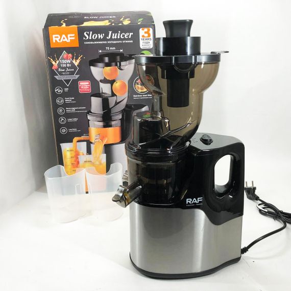 Соковитискач з нержавіючої сталі RAF R.2857 для кухні соковитискач для фруктів