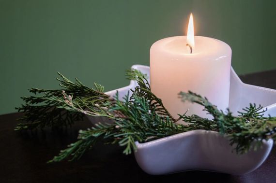 Свічка парафінова циліндрична Bispol AURA Candles Молочна (sw60/150-011) | Зображення 3