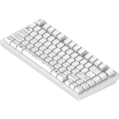 Клавиатура Dark Project ALU81 Terra Nova PBT RGB Mech G3MS Moonstone White (DPKB_NOVA_81_ANSI_WHITE_UA) | Зображення 7