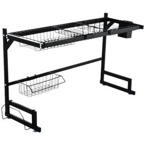 Сушилка металлическая для посуды над раковиной