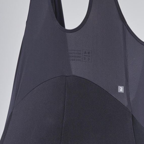 Шорти на бретельках чоловічі Race 700 для гірського велоспорту чорні - 2XL | Зображення 6