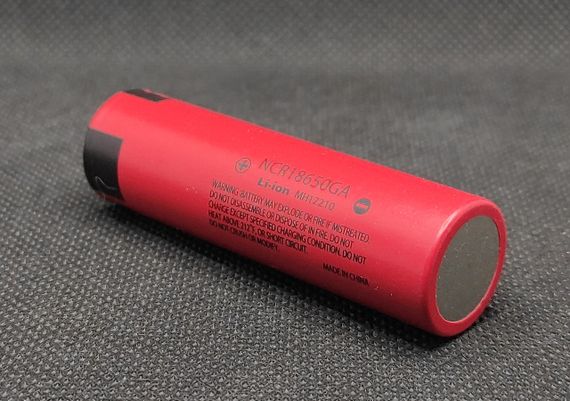 Акумулятор високострумовий Sanyo NCR18650GA (CN) 3,6V 3500mA 10А ( 1шт. ) | Зображення 1