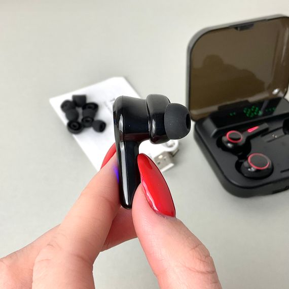 Бездротові навушники M21 Headphones 4 (Чорний) Led | Зображення 3
