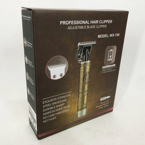 Професійна Hair Clipper WS-T99, Професійна електробритва, Професійна бритва-машинка для OK-513 стрижки волосся | Зображення 6
