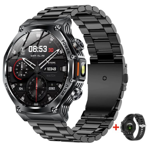 Smart Surf X Pro Black Steel, 2 ремешка | Зображення 1