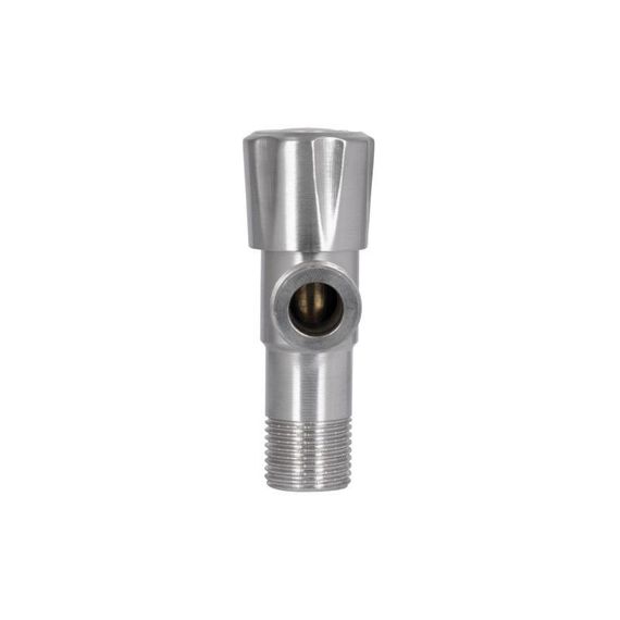 Кран кутовий Thermo Alliance Standart 1/2"НН неірж., з керам. буксий TAS347W1515SS | Зображення 3