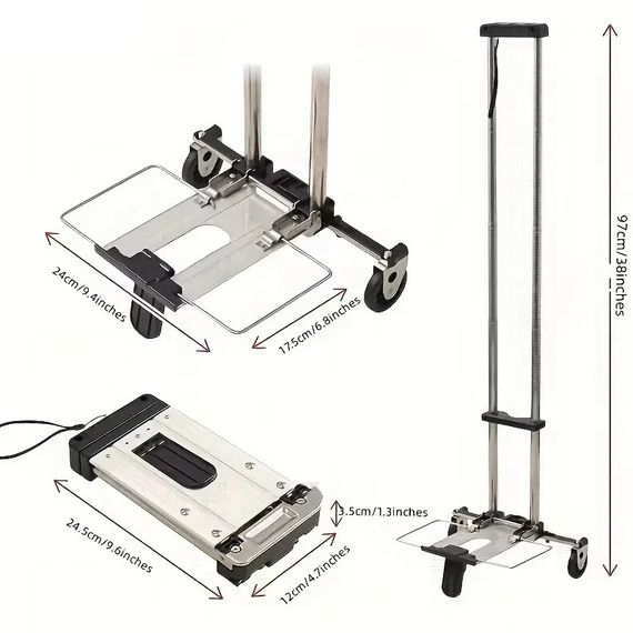 Складная тележка для покупок HU-71