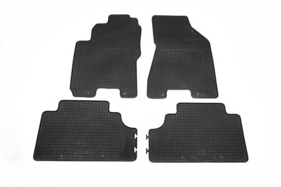 Гумові килимки (4 шт, Polytep) для Hyundai Tucson JM 2004-2024 рр | Зображення 1