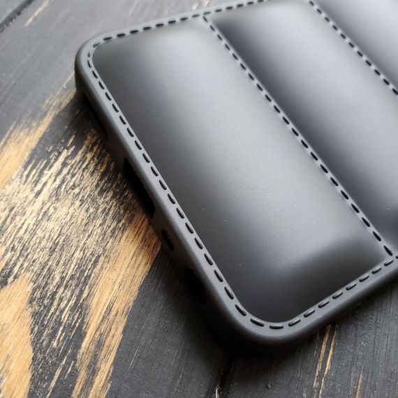 Чохол силіконовий Down Jacket для Oppo A54 / A55 колір Чорний | Зображення 4