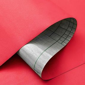 Самоклеющая экокожа в рулоне 1.37х1м х 0.5мм Красный SW-00002169