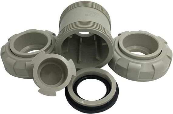 Обратный клапан 32 мм, серый для воды, стиральной машины, посудомоечной машины, защита от протечки, SagaSave | Зображення 2