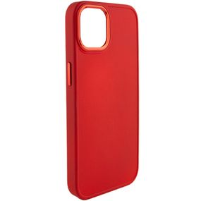 TPU чехол Bonbon Metal Style для Apple iPhone 12 Pro Max (6.7") Силикон, Красный / Red
