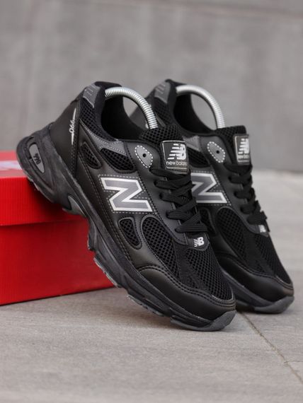 Літні кросівки  New Balance колір чорний/білий | Зображення 4
