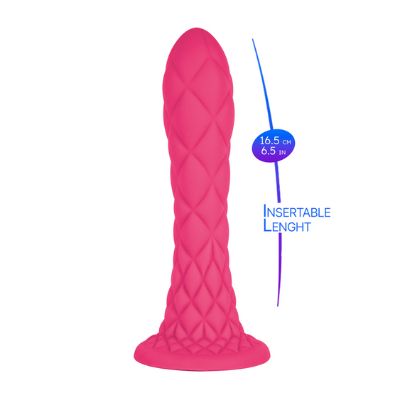Фалоімітатор терморегульований SILEXD Dreamy рожевий Sex Aura | Зображення 5