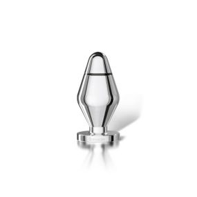 Металева анальна пробка Mystim John для електростимулятора, діаметр 5 см Sex Aura