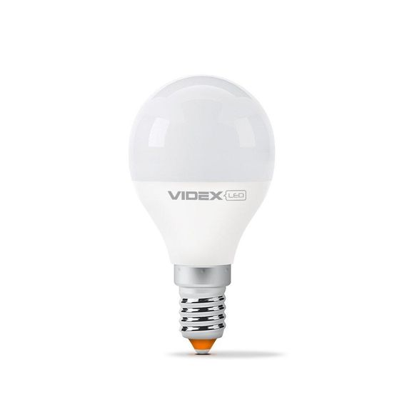 Світлодіодна лампа VIDEX  G45e 7W E14 3000K | Зображення 1