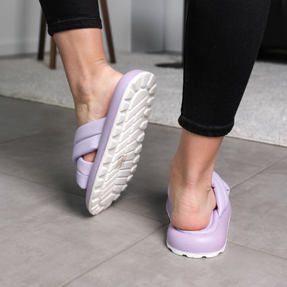 Шлепанцы женские Fashion Oliver 3595 37 размер 24 см Фиолетовый | Зображення 1