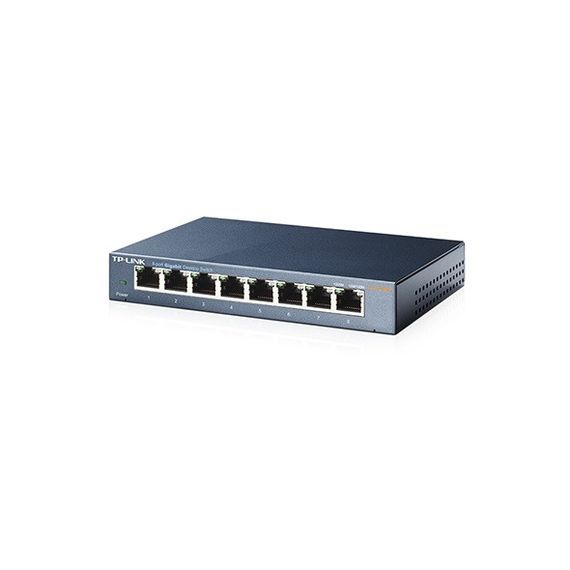 Коммутатор TP-LINK TL-SG108 8xGE неуправляемый Метал. корпус (TL-SG108) | Зображення 1