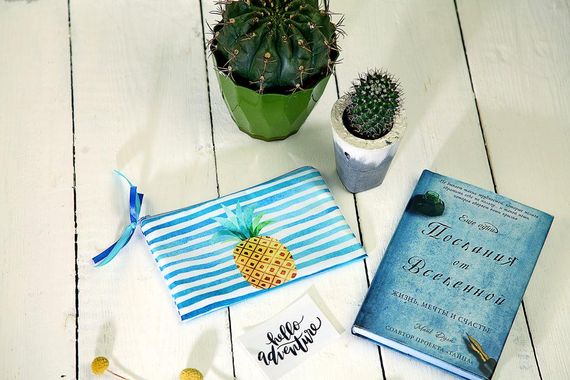 Косметичка жіноча Ананас 20х12 см (K_TRO045)