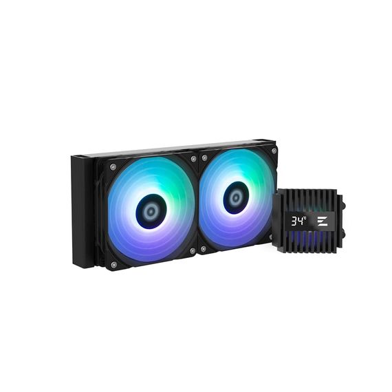 Система рідинного оxолодження Zalman Alpha 2 A24 ARGB ALPHA2A24BLACK | Зображення 1