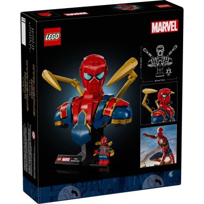 Конструктор LEGO Super Heroes Погруддя Залізної Людини-Павука (76326) | Зображення 2