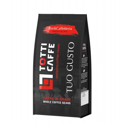 Кофе TOTTI Caffe в зернах 1000 г пакет, "Tuo Gusto" (tt.52210)