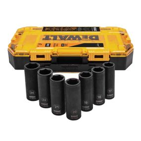 Набір ударних торцевих головок 1/2 DeWALT DT70905