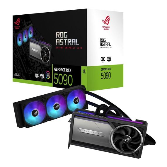 Відеокарта ASUS GeForce RTX5090 32GB ROG ASTRAL LC OC GAMING (ROG-ASTRAL-LC-RTX5090-O32G-GAMING) | Зображення 9