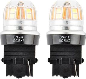 10238X2 BREVIA Лампа світлодіодна Brevia S-Power P27W (3156) 330Lm 15x2835SMD 12/24V CANbus, 2шт.