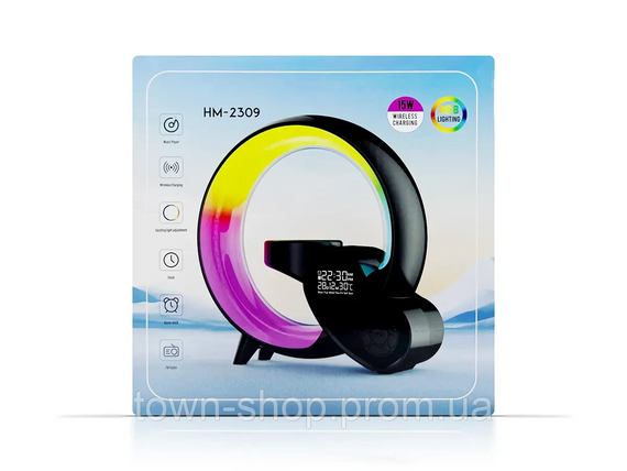 Лампа-ночник с Bluetooth-колонкой G-Smart HM-2309 6709 | Зображення 1