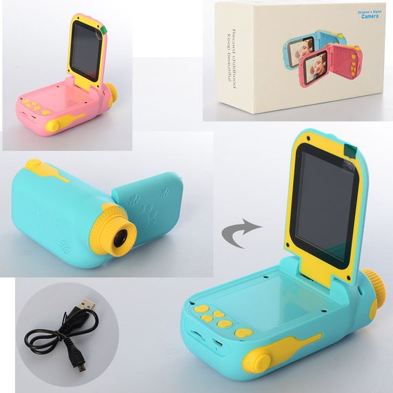 Видеокамера Детская Smart Kids C16, голубая, розовая | Зображення 2