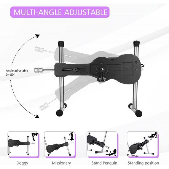 Смарт секс-машина Hismith AK-09 Sex Machine APP з фалоімітатором, бездротовий пульт ДК | Зображення 2