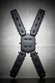 Андреевский крест Master Series St. Andrew's Cross Черный