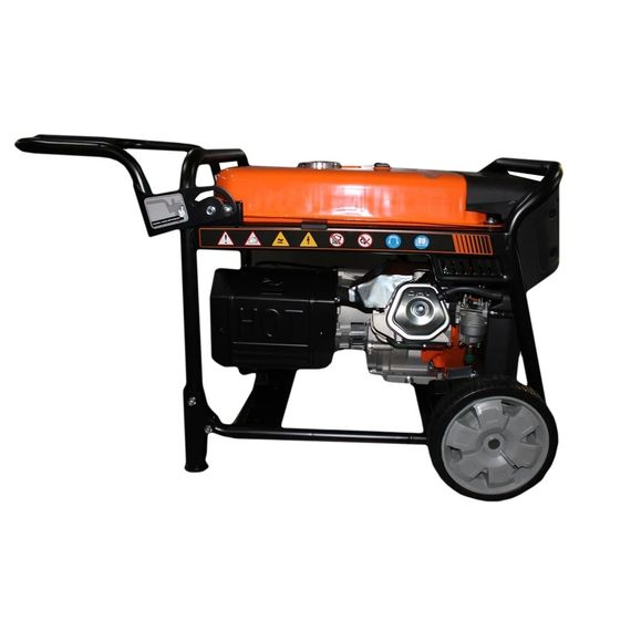 Генератор электроэнергии бензиновый GTM DK5500-L (5.0/5.5 кВт, 220 В, AVR, 2.65 л/час, 92 кг) | Зображення 3