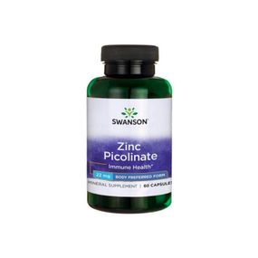 Пиколинат цинка Swanson Zinc Picolinate Body Preferred Form 22 mg 60 Caps