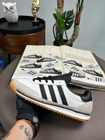 Чоловічі кросівки New SL 72 Noah White Grey Black (топ якість) A4432 | Зображення 7