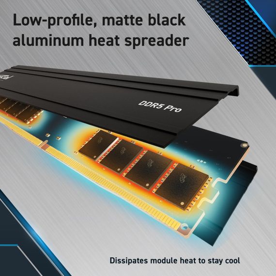 Модуль пам&#039;яті для комп&#039;ютера DDR5 32GB (2x16GB) 5600 MHz Pro Micron (CP2K16G56C46U5) | Зображення 1