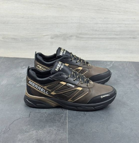 Шкіряні кросівки Merrell весна/осінь колір коричневий | Зображення 4