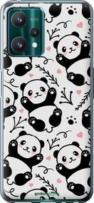 Чохол на Realme 9 Pro Панди "4318u-2595-2448"